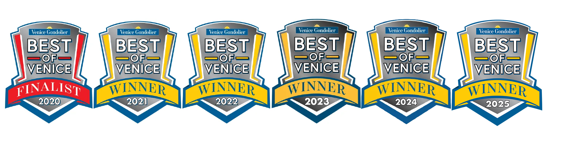 Best of Venice winner badges
